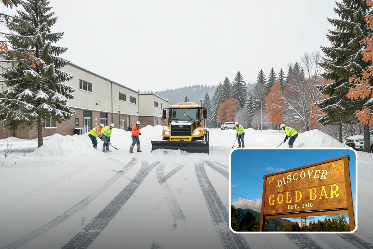 Church Property Snow Removal in Gold Bar, Snohomish County, WA - Lots and entries ready for services