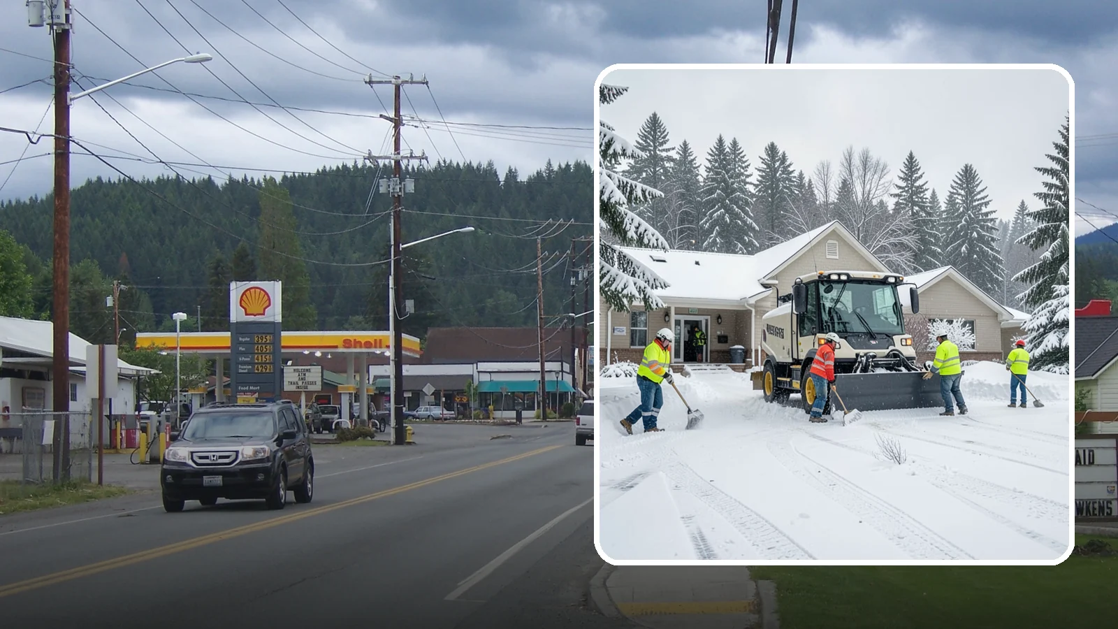 Church Property Snow Removal in Granite Falls, Snohomish County, WA - We clear church properties for services and events, keeping lots and entrances safe for congregations of all ages.