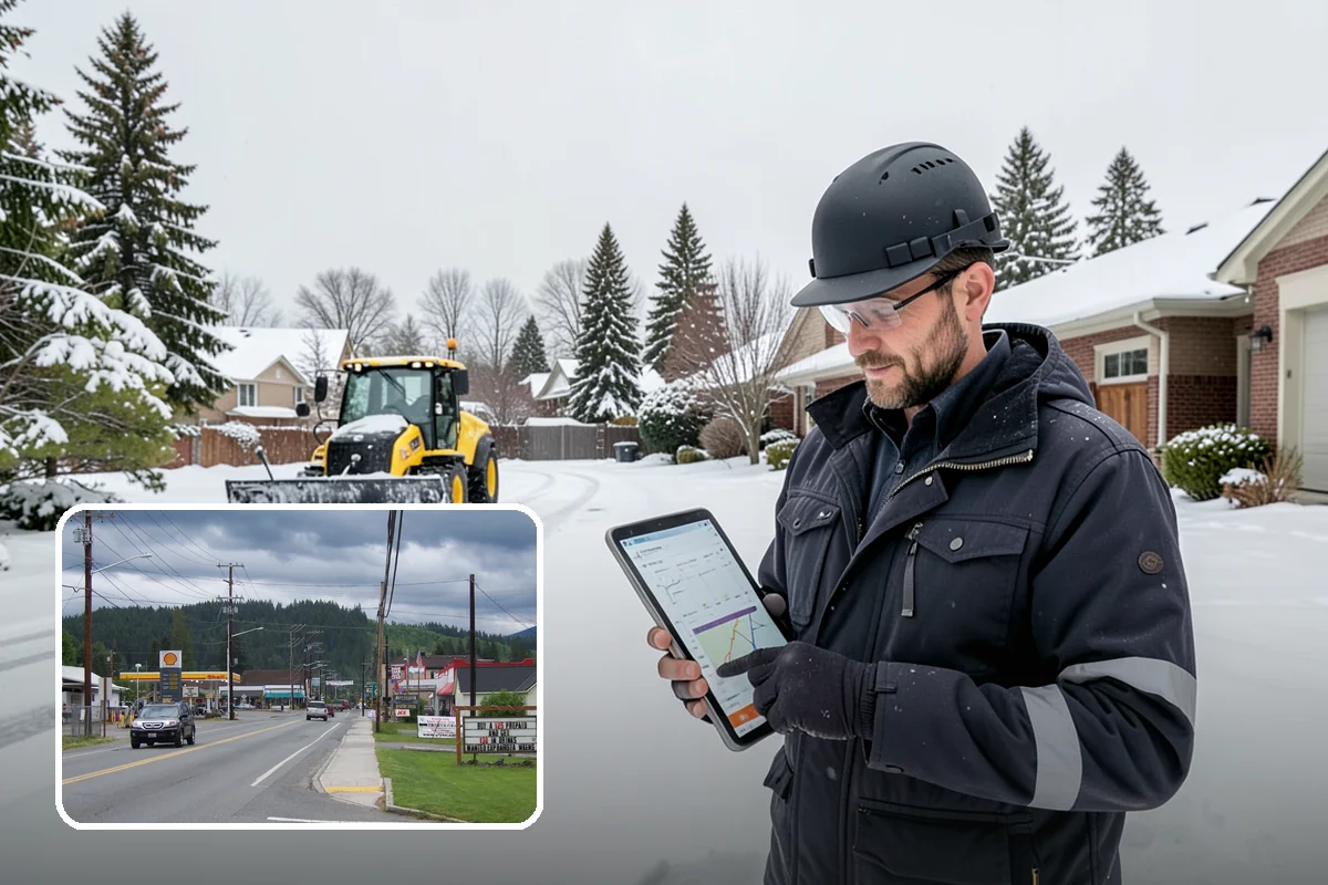 Church Property Snow Removal in Granite Falls, Snohomish County, WA - Lots and entries ready for services