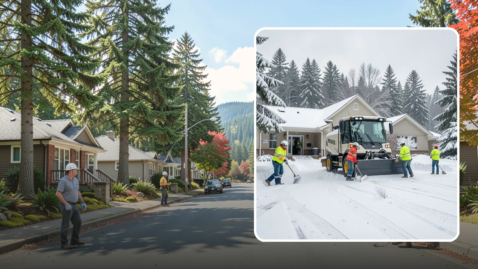Church Property Snow Removal in Hunts Point, King County, WA - We clear church properties for services and events, keeping lots and entrances safe for congregations of all ages.