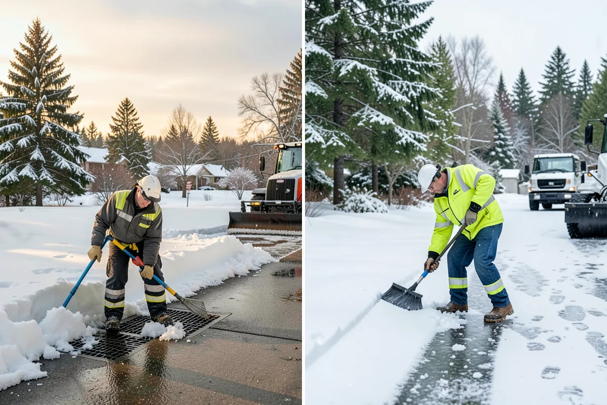 Church Property Snow Removal in Hunts Point, King County, WA - Confirm service and event schedules