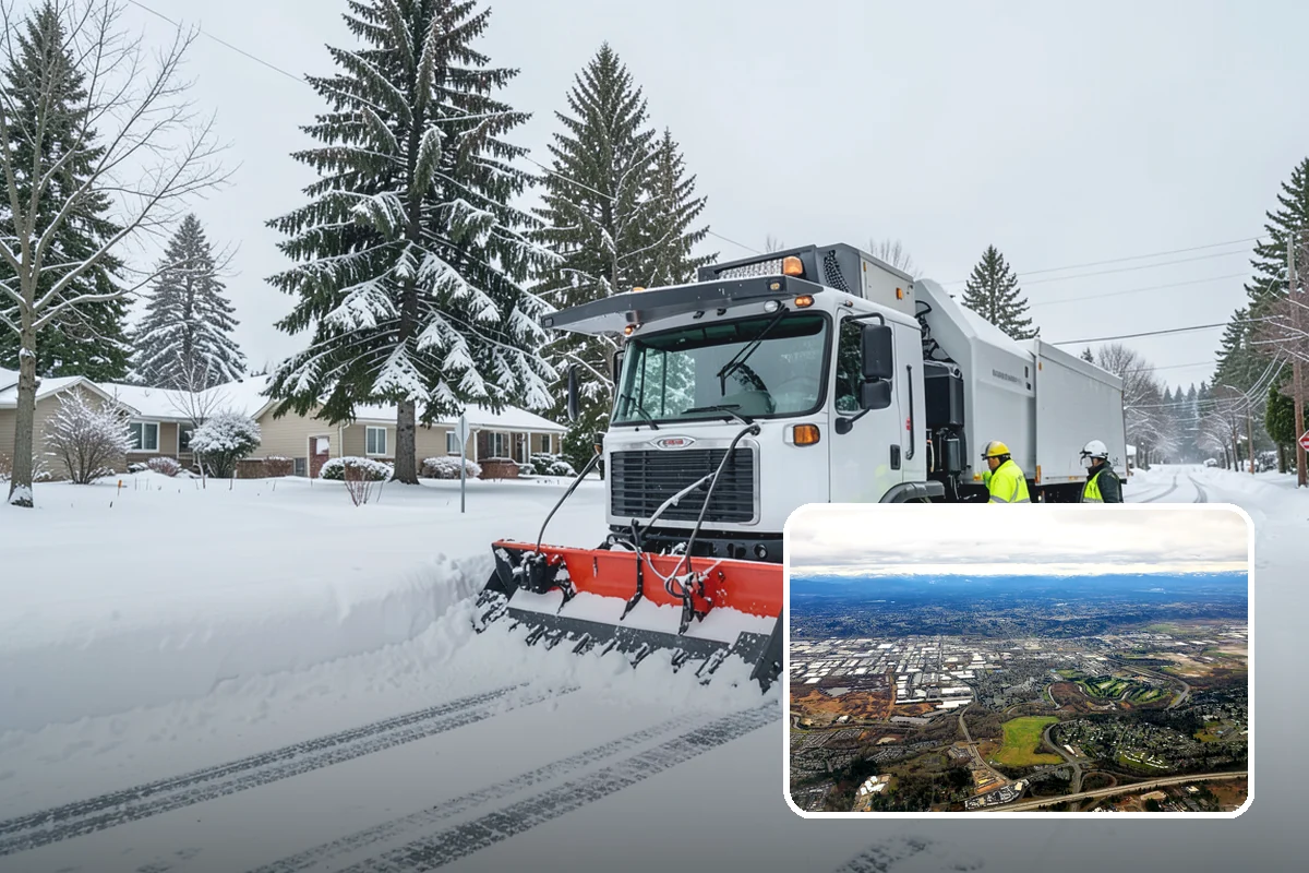 Church Property Snow Removal in Kent, King County, WA - Lots and entries ready for services