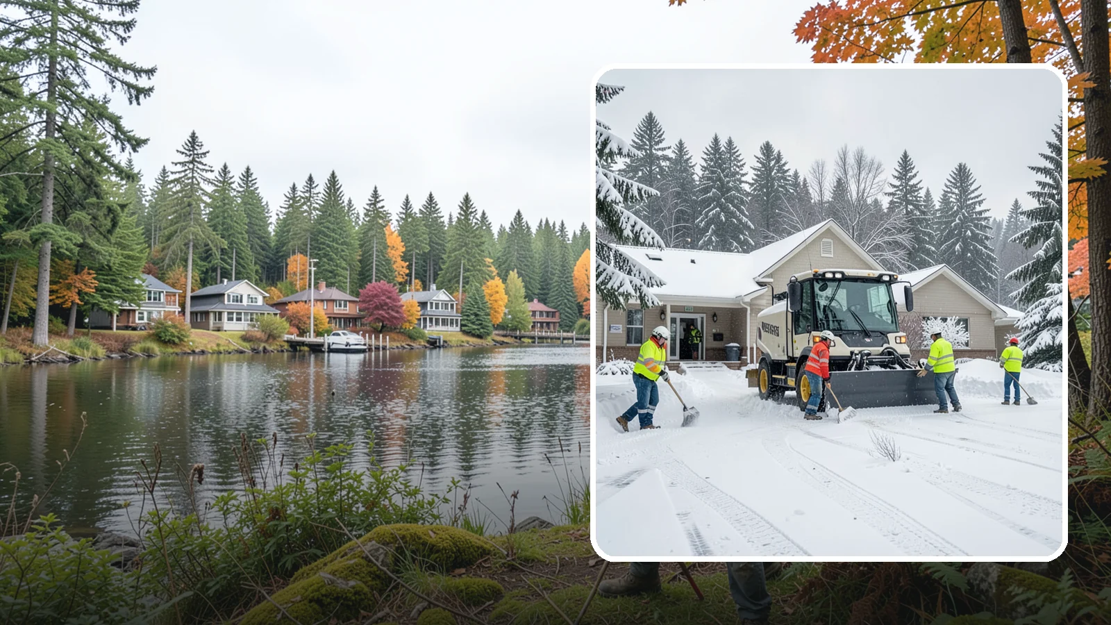 Church Property Snow Removal in La Conner, Skagit County, WA - We clear church properties for services and events, keeping lots and entrances safe for congregations of all ages.
