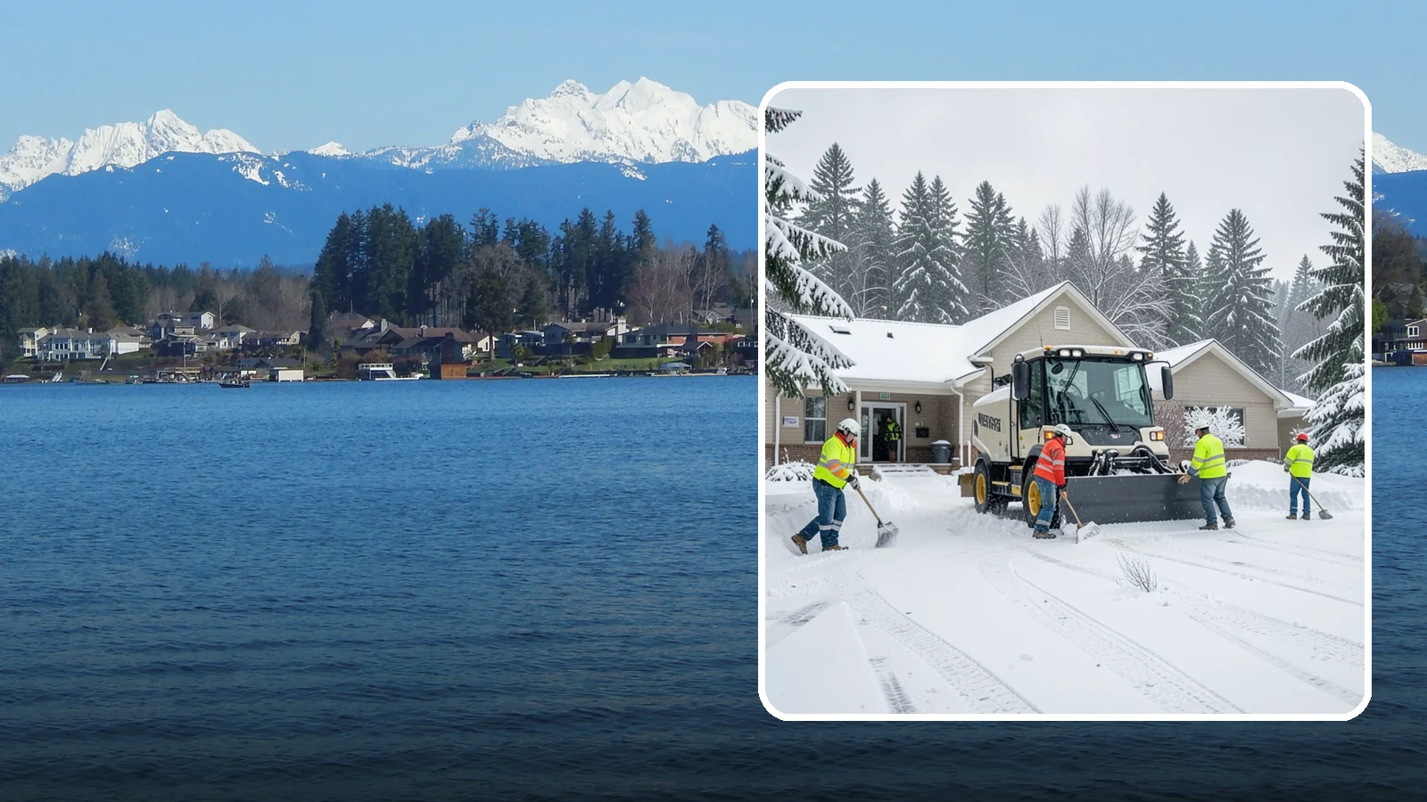 Church Property Snow Removal in Lake Stevens, Snohomish County, WA - We clear church properties for services and events, keeping lots and entrances safe for congregations of all ages.