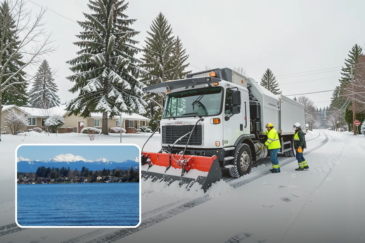 Church Property Snow Removal in Lake Stevens, Snohomish County, WA - Lots and entries ready for services
