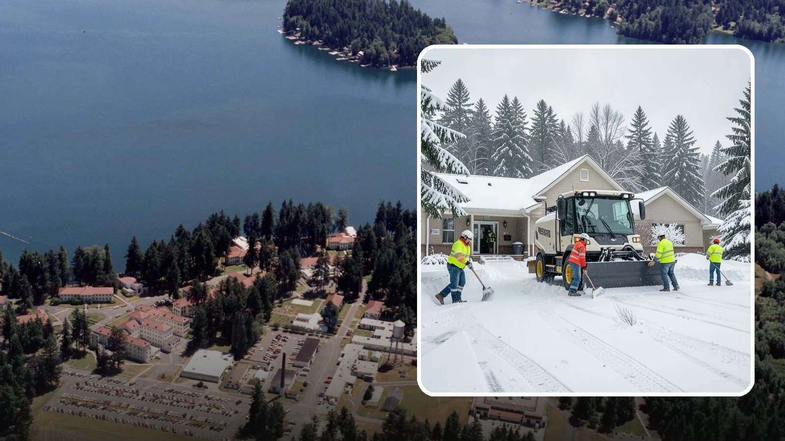 Church Property Snow Removal in Lakewood, Pierce County, WA - We clear church properties for services and events, keeping lots and entrances safe for congregations of all ages.