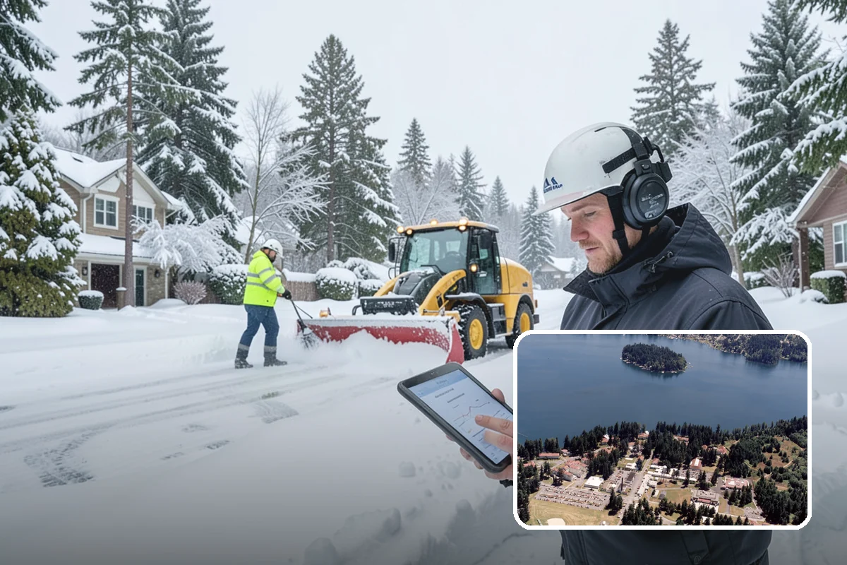Church Property Snow Removal in Lakewood, Pierce County, WA - Lots and entries ready for services