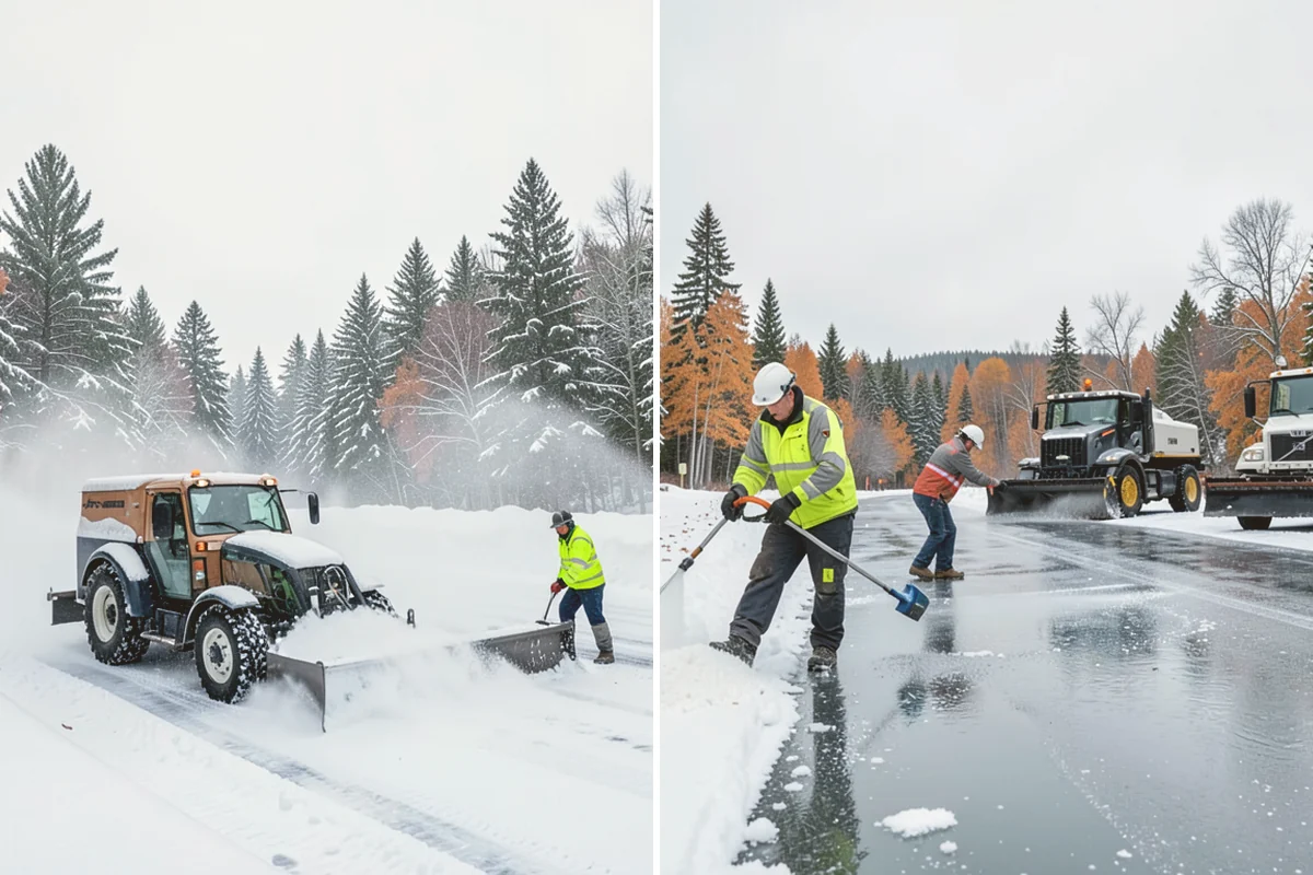 Church Property Snow Removal in Langley, Island County, WA - Confirm service and event schedules