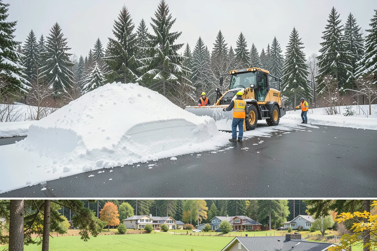 Church Property Snow Removal in Lyman, Skagit County, WA - Church property service is most needed for winter gatherings from December through February.