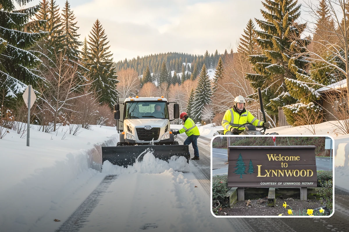 Church Property Snow Removal in Lynnwood, Snohomish County, WA - Lots and entries ready for services
