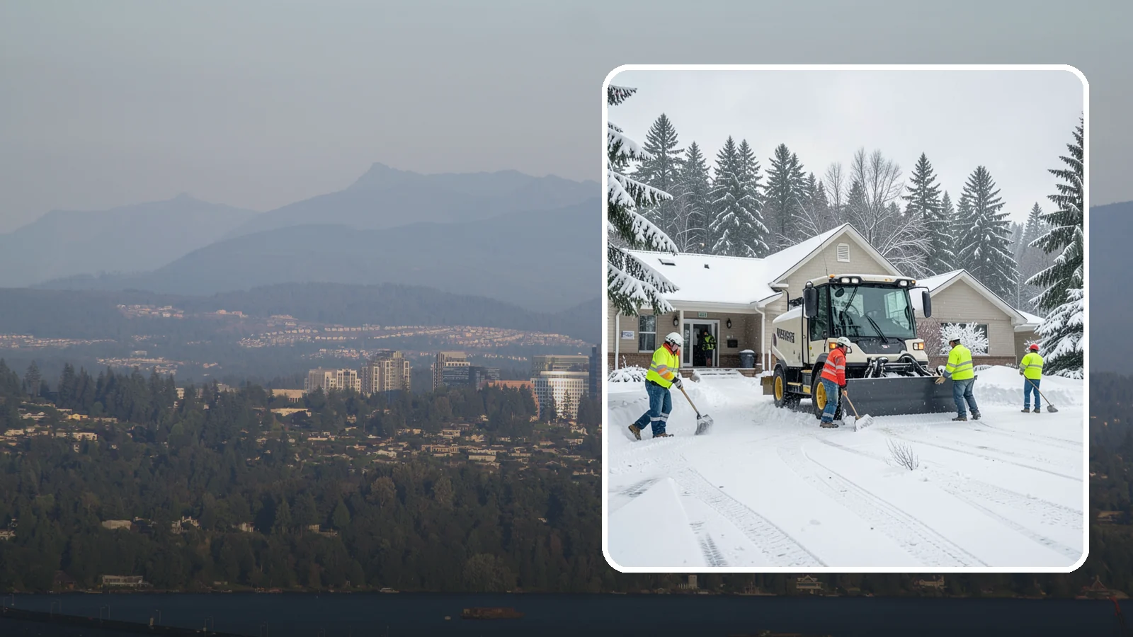 Church Property Snow Removal in Medina, King County, WA - We clear church properties for services and events, keeping lots and entrances safe for congregations of all ages.
