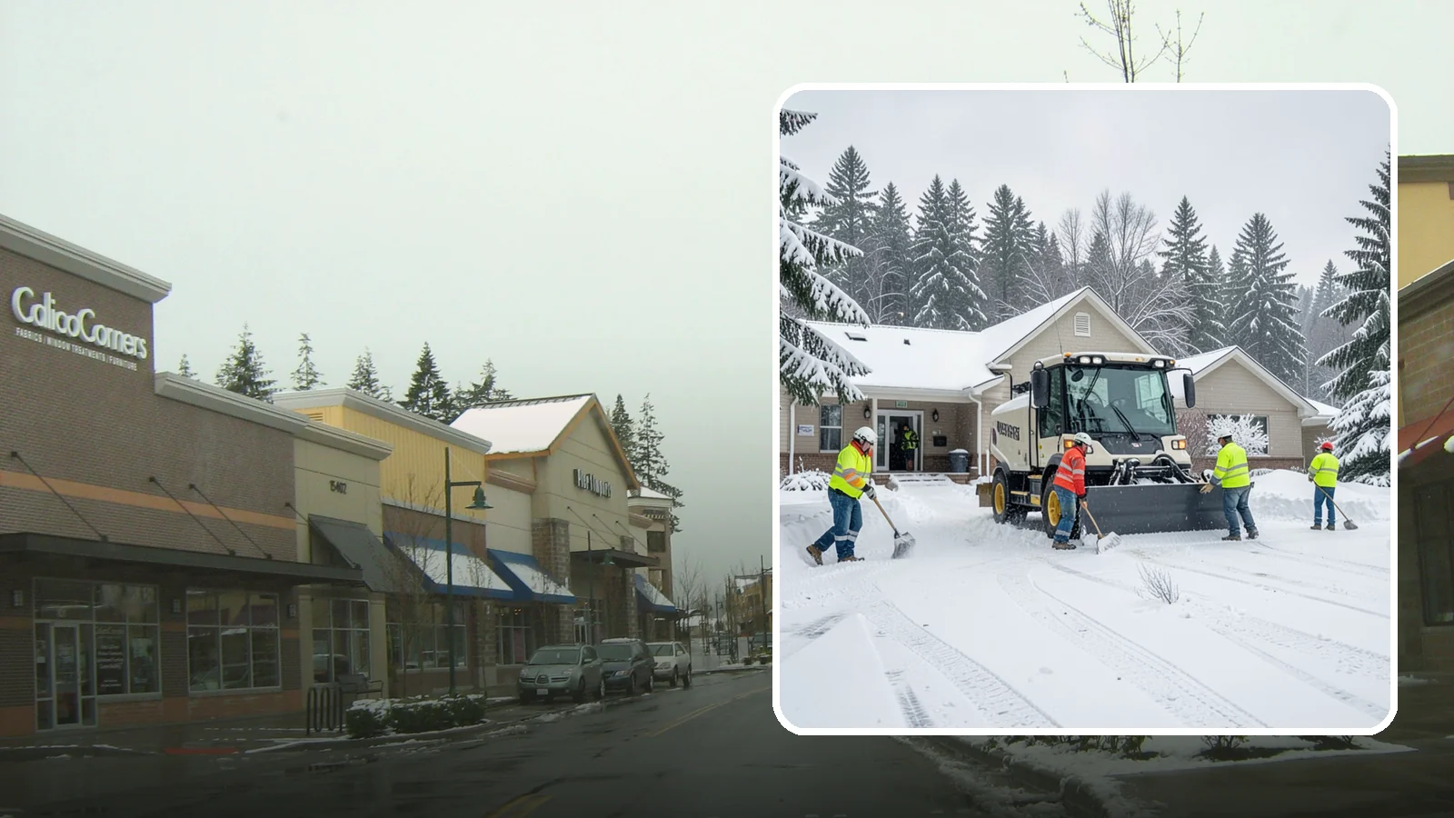 Church Property Snow Removal in Mill Creek, Snohomish County, WA - We clear church properties for services and events, keeping lots and entrances safe for congregations of all ages.