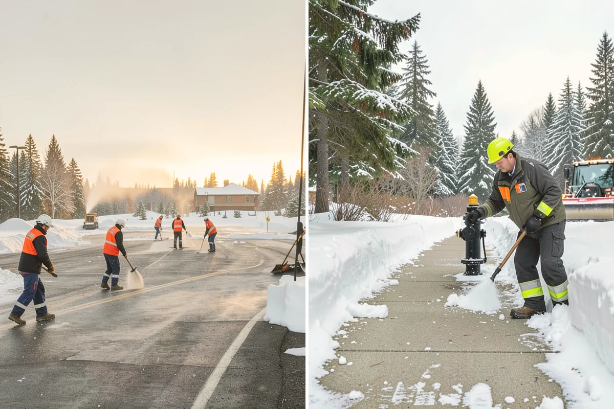 Church Property Snow Removal in Milton, King County, WA - Confirm service and event schedules