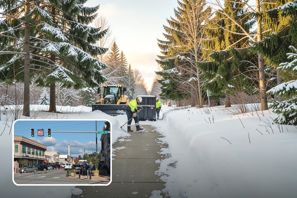 Church Property Snow Removal in Monroe, Snohomish County, WA - Lots and entries ready for services
