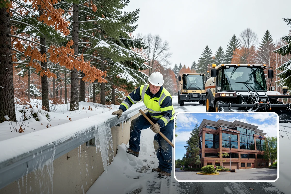 Church Property Snow Removal in Mountlake Terrace, Snohomish County, WA - Lots and entries ready for services