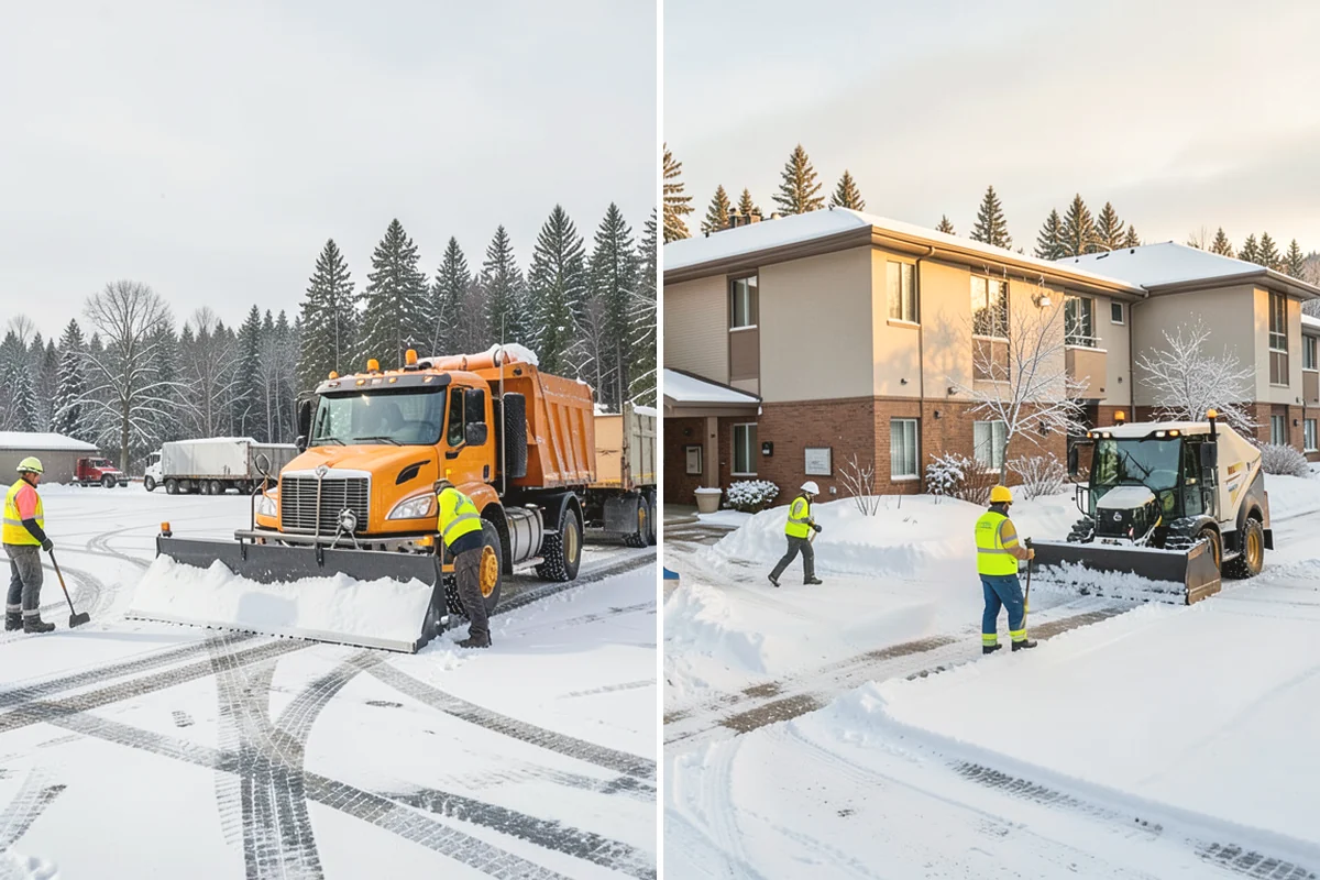 Church Property Snow Removal in Mountlake Terrace, Snohomish County, WA - Confirm service and event schedules