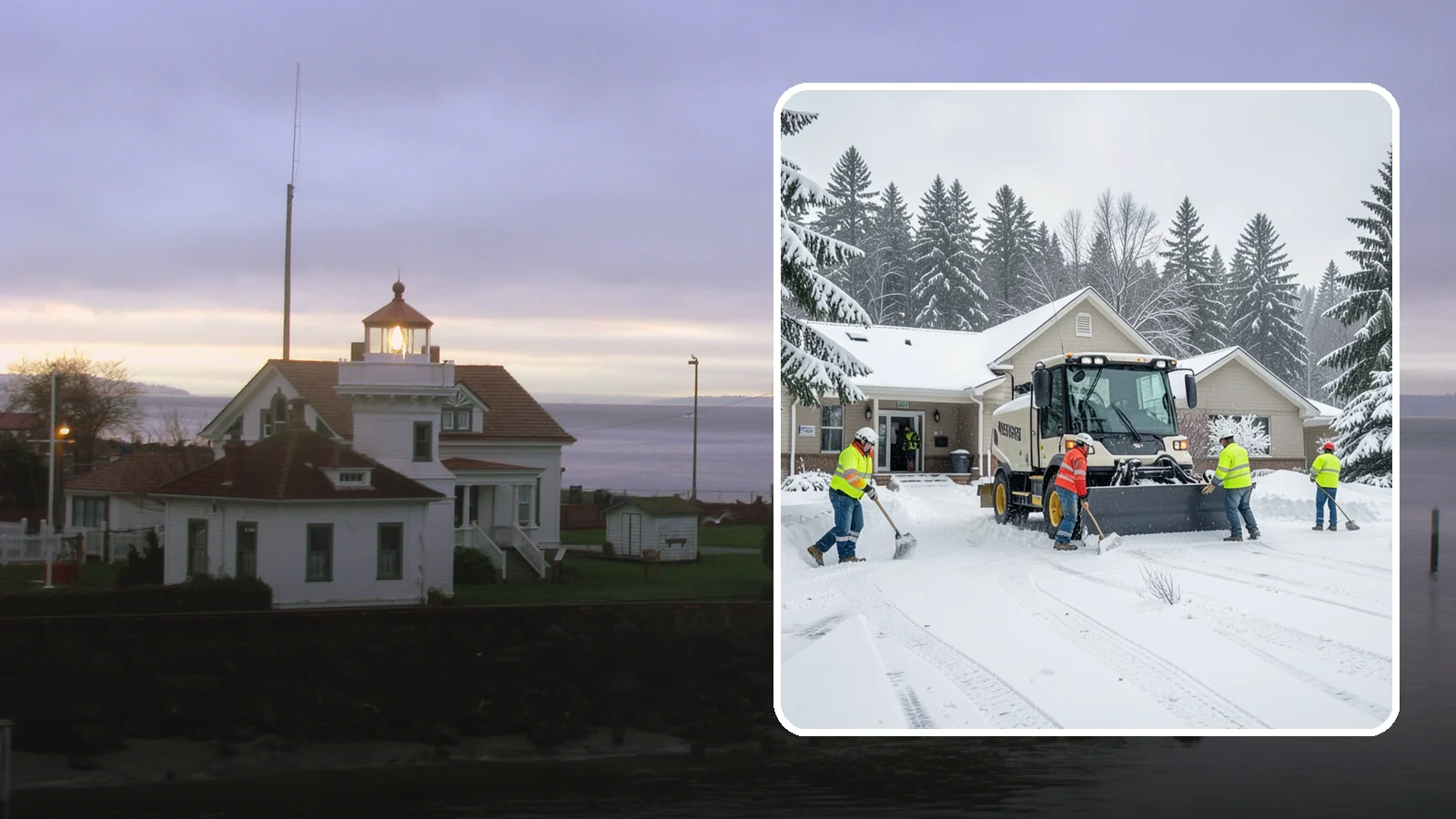 Church Property Snow Removal in Mukilteo, Snohomish County, WA - We clear church properties for services and events, keeping lots and entrances safe for congregations of all ages.