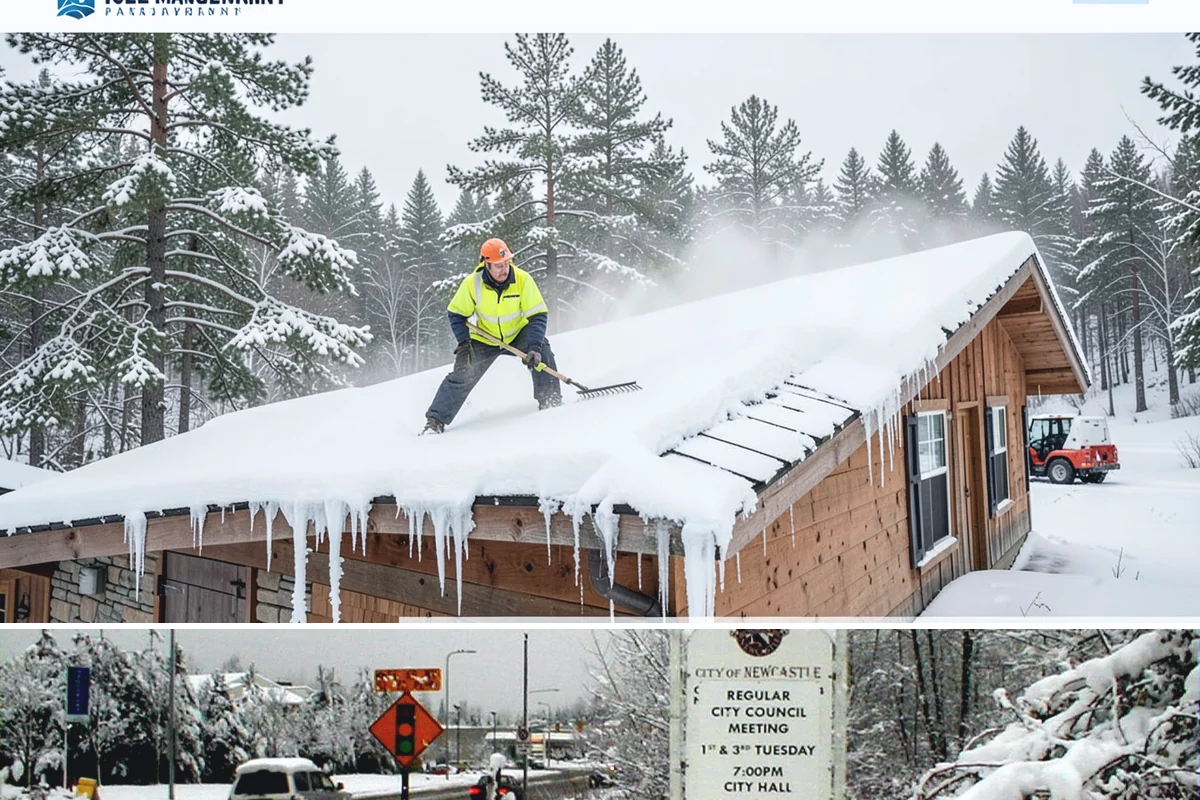 Church Property Snow Removal in Newcastle, King County, WA - Church property service is most needed for winter gatherings from December through February.