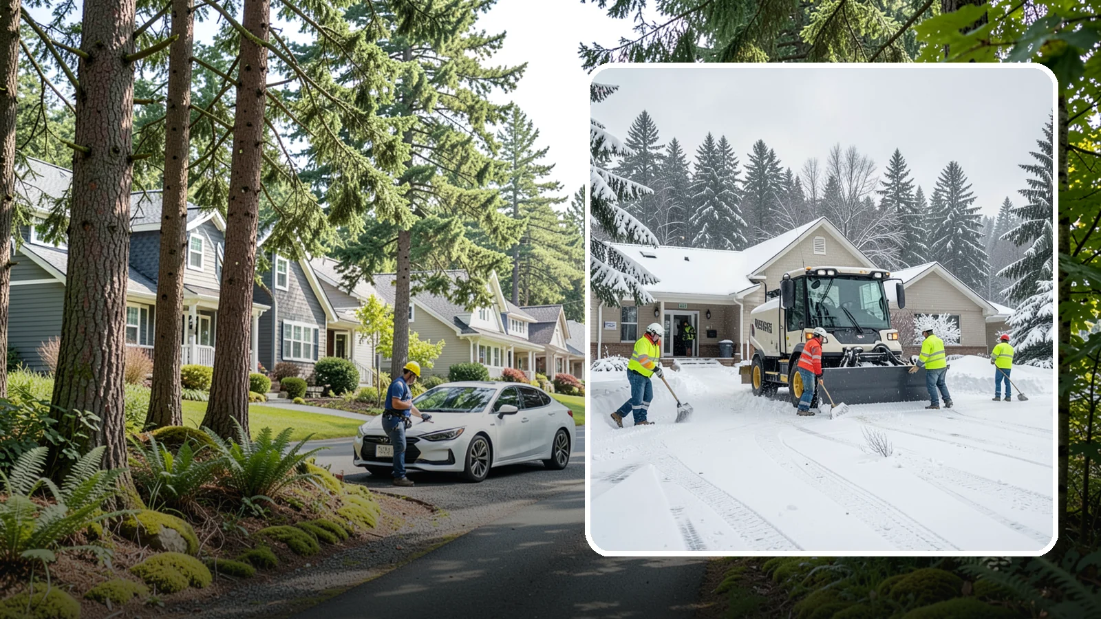 Church Property Snow Removal in Normandy Park, King County, WA - We clear church properties for services and events, keeping lots and entrances safe for congregations of all ages.