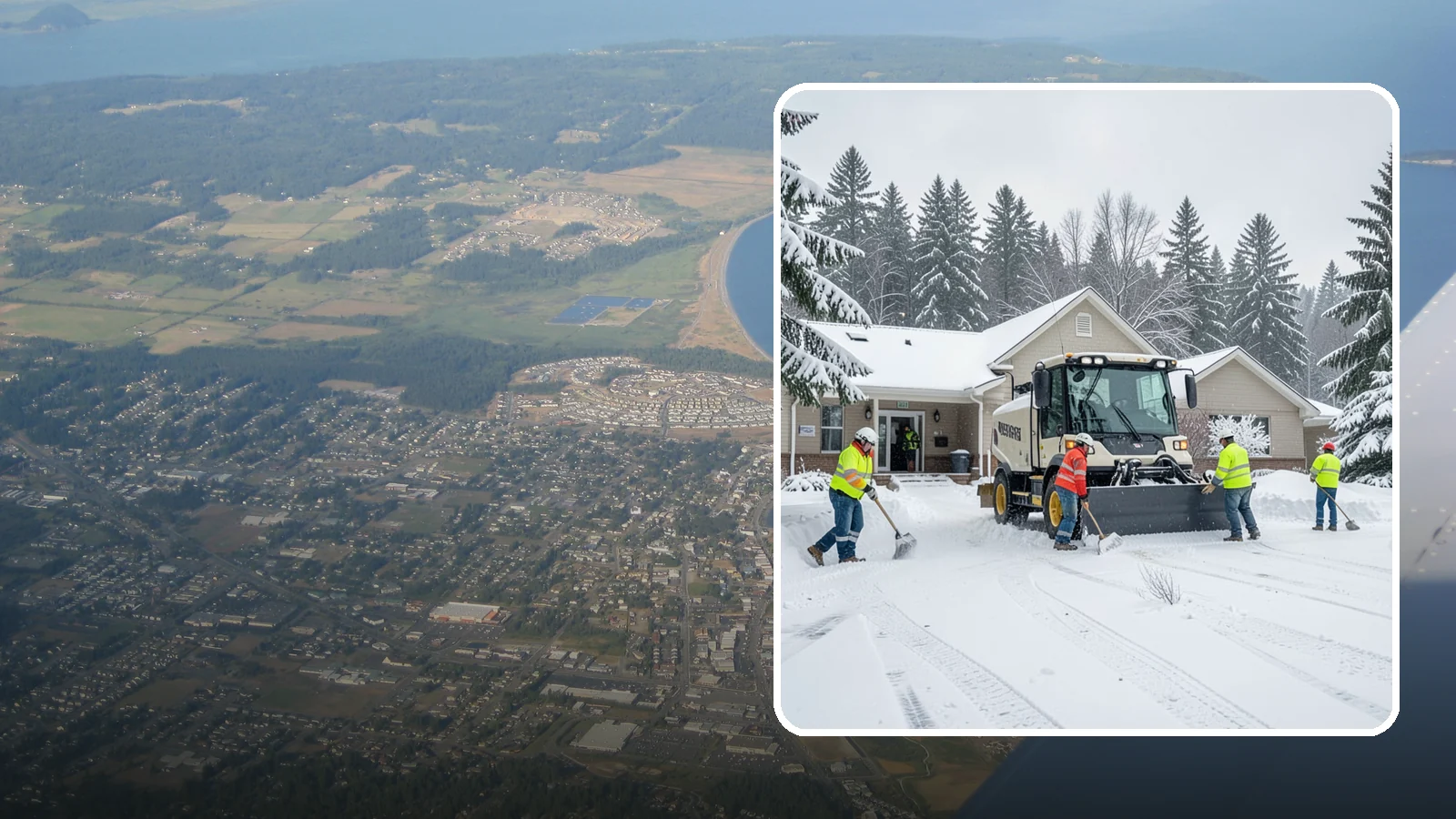 Church Property Snow Removal in Oak Harbor, Island County, WA - We clear church properties for services and events, keeping lots and entrances safe for congregations of all ages.