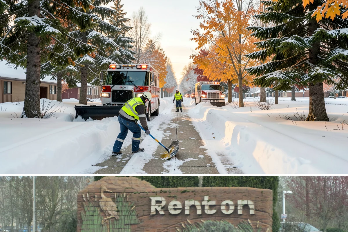 Church Property Snow Removal in Renton, King County, WA - Church property service is most needed for winter gatherings from December through February.