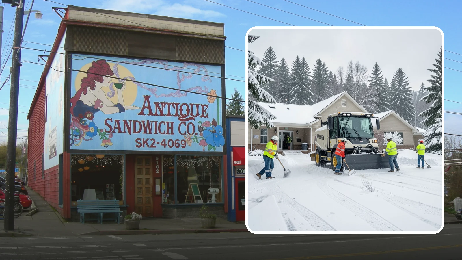 Church Property Snow Removal in Ruston, Pierce County, WA - We clear church properties for services and events, keeping lots and entrances safe for congregations of all ages.