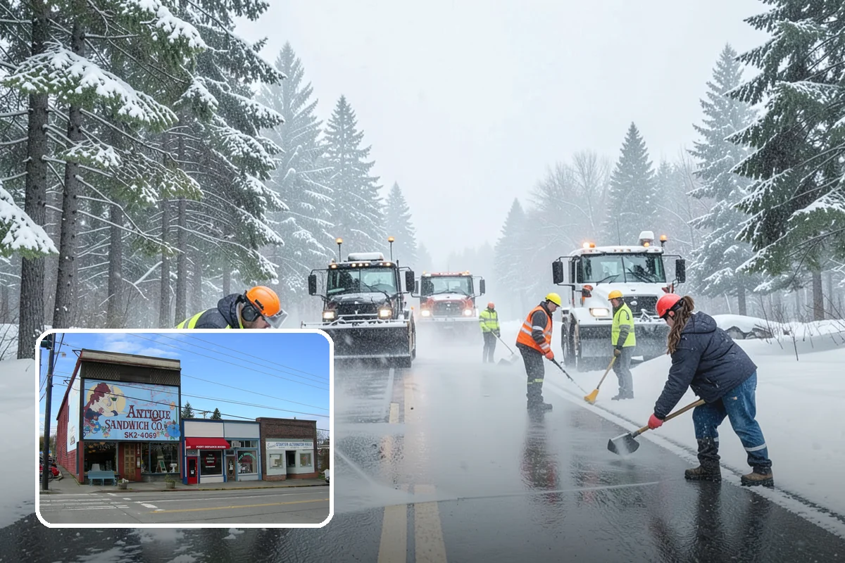 Church Property Snow Removal in Ruston, Pierce County, WA - Lots and entries ready for services