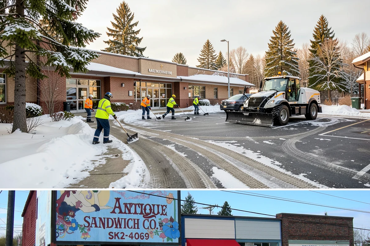 Church Property Snow Removal in Ruston, Pierce County, WA - Church property service is most needed for winter gatherings from December through February.