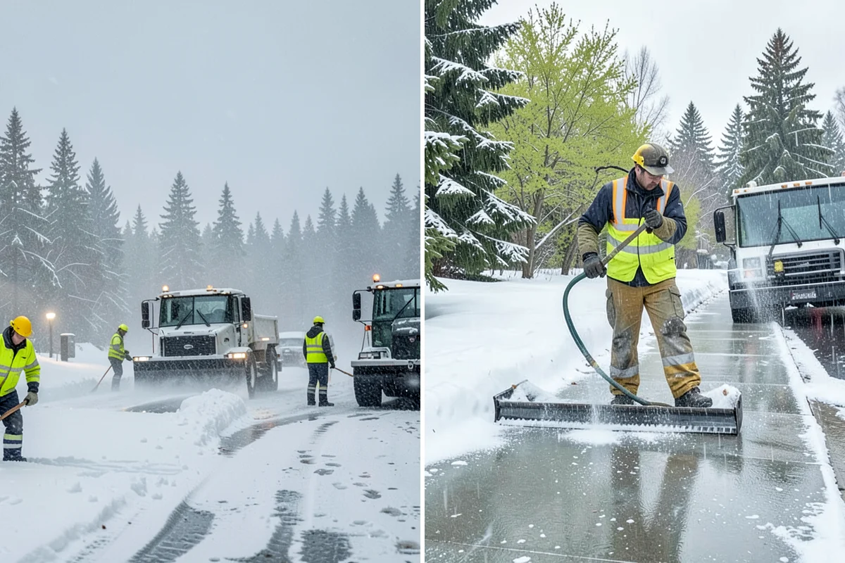 Church Property Snow Removal in SeaTac, King County, WA - Confirm service and event schedules