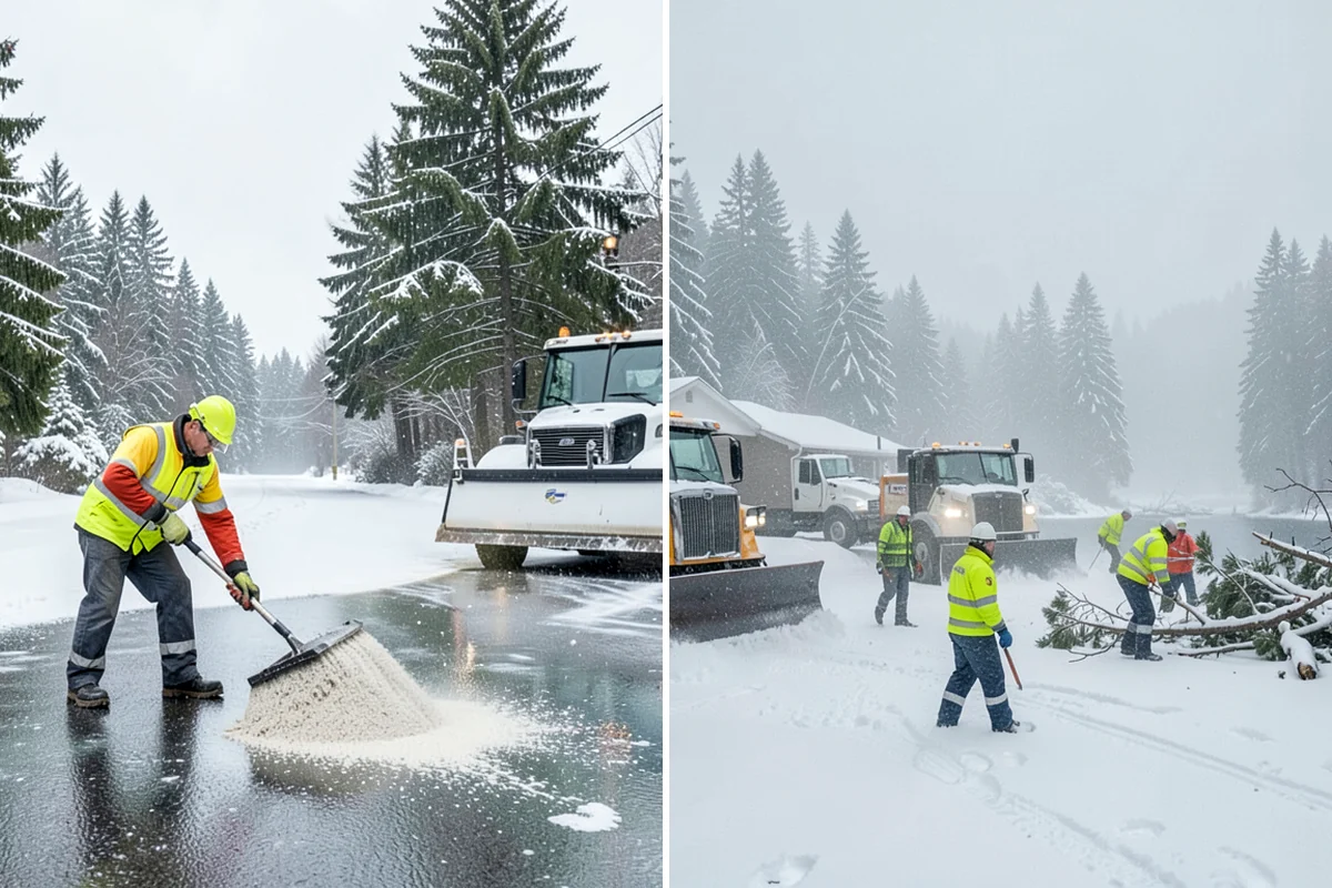 Church Property Snow Removal in Seattle, King County, WA - Confirm service and event schedules