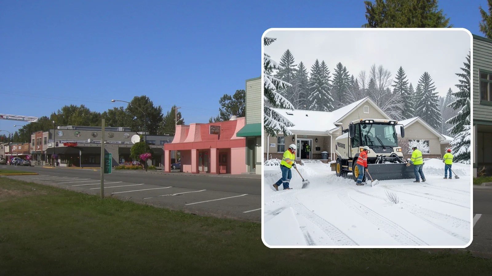 Church Property Snow Removal in Snoqualmie, King County, WA - We clear church properties for services and events, keeping lots and entrances safe for congregations of all ages.