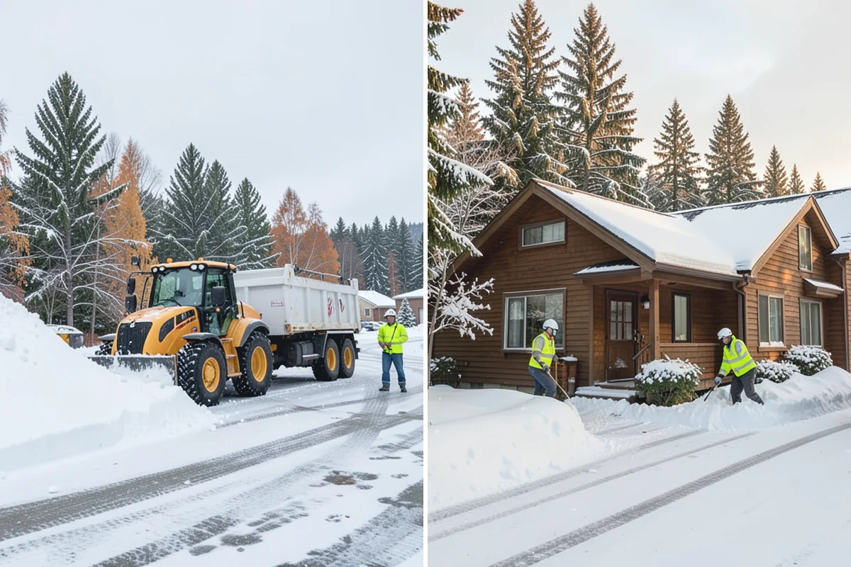 Church Property Snow Removal in South Prairie, Pierce County, WA - Confirm service and event schedules