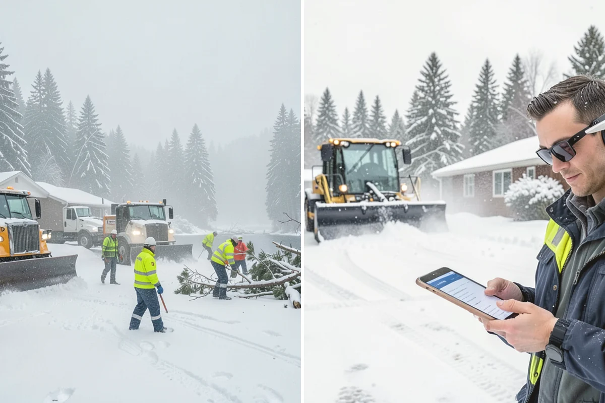 Church Property Snow Removal in Steilacoom, Pierce County, WA - Confirm service and event schedules