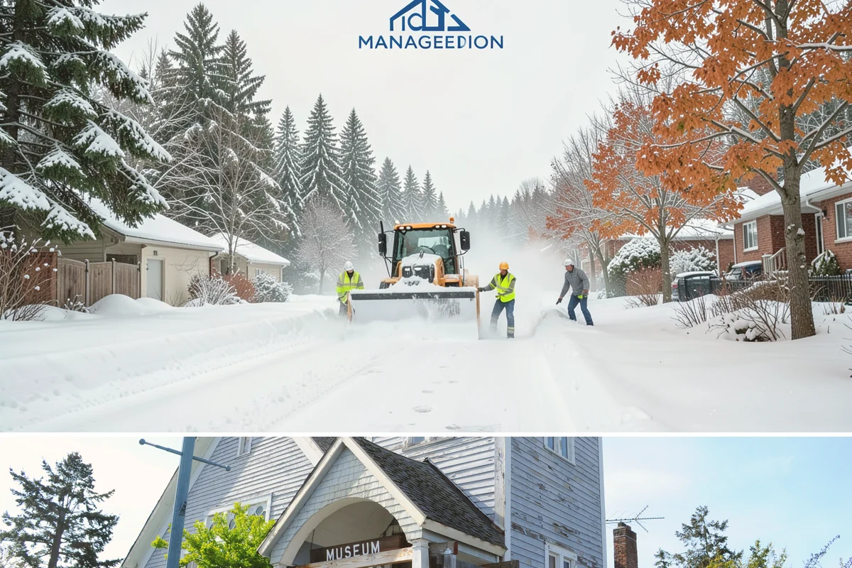 Church Property Snow Removal in Steilacoom, Pierce County, WA - Church property service is most needed for winter gatherings from December through February.