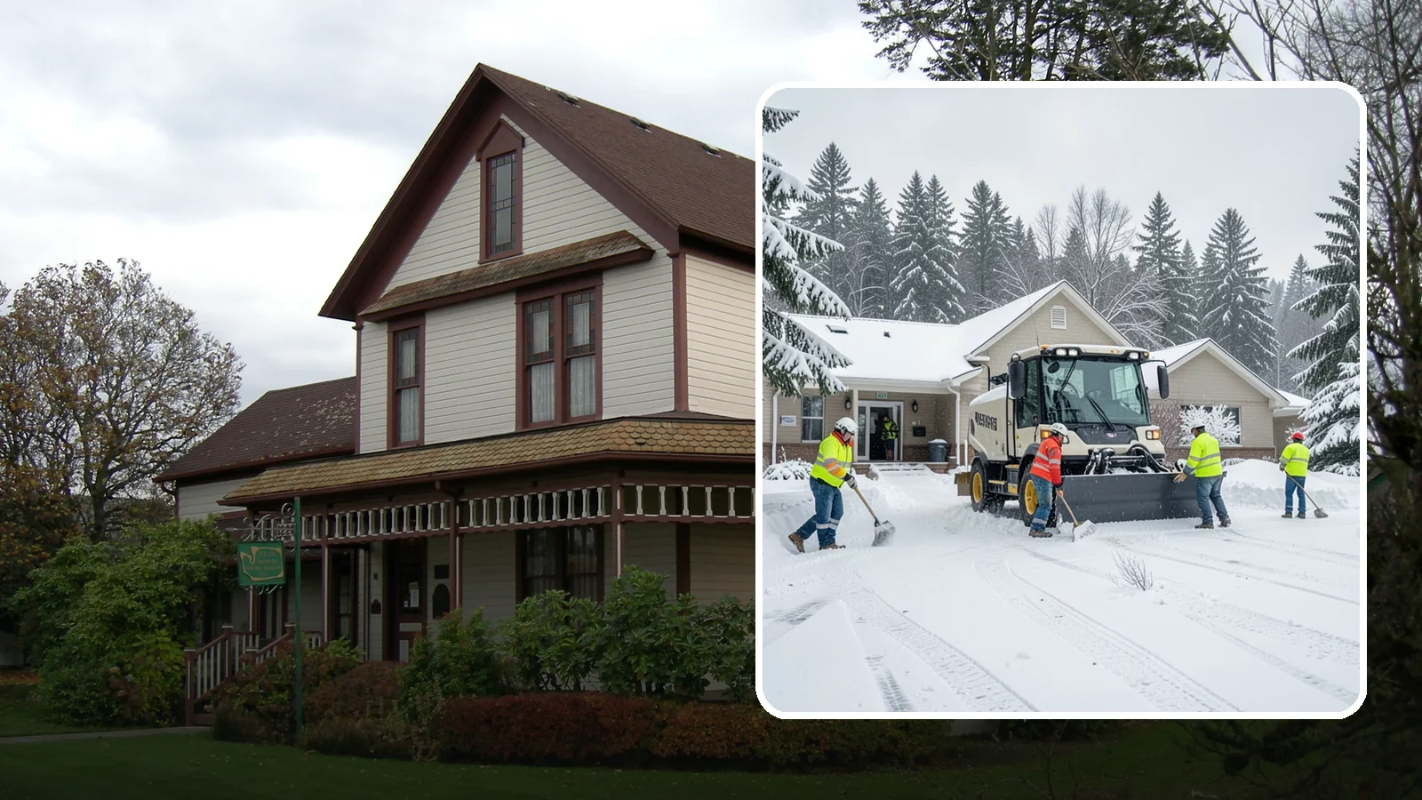 Church Property Snow Removal in Sumner, Pierce County, WA - We clear church properties for services and events, keeping lots and entrances safe for congregations of all ages.