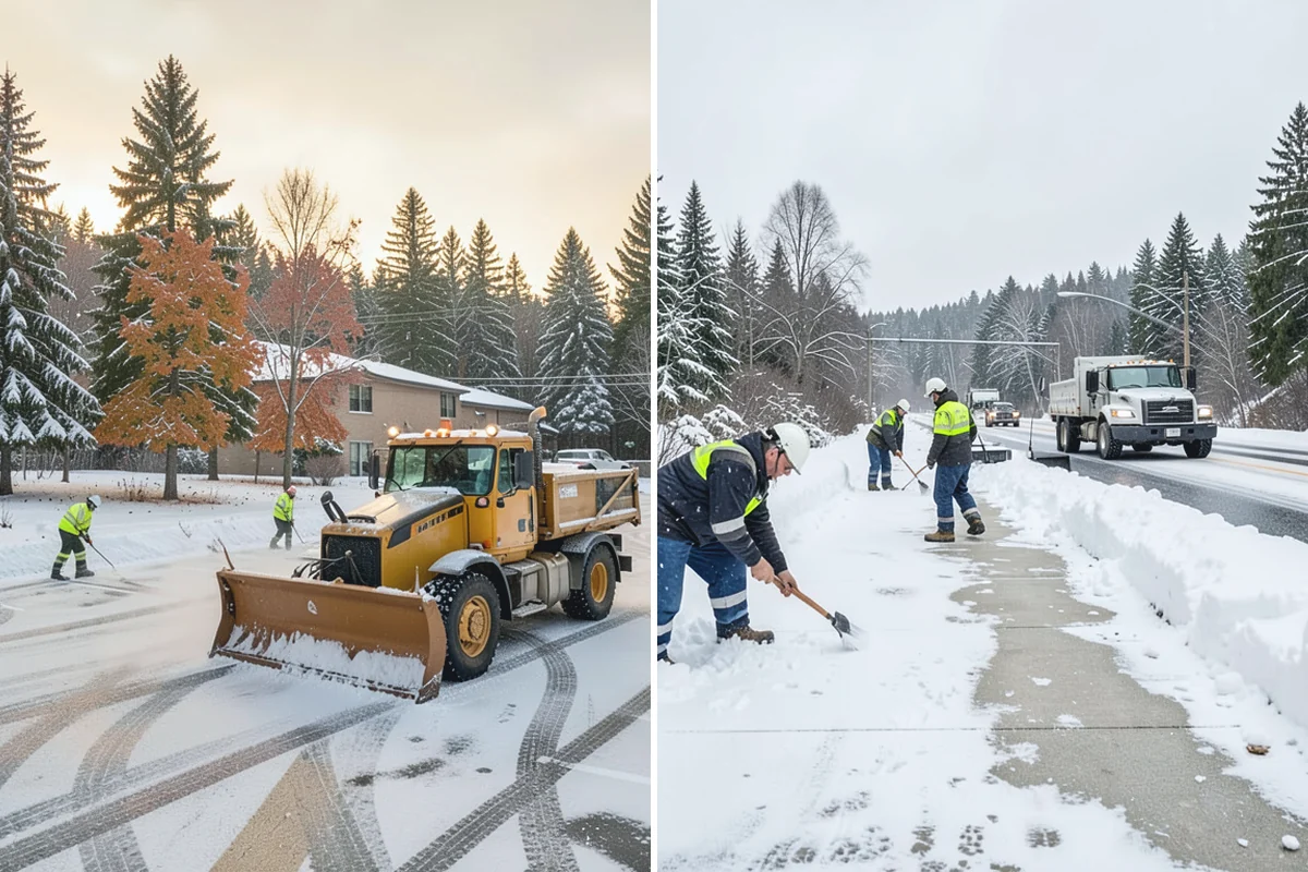 Church Property Snow Removal in Sumner, Pierce County, WA - Confirm service and event schedules