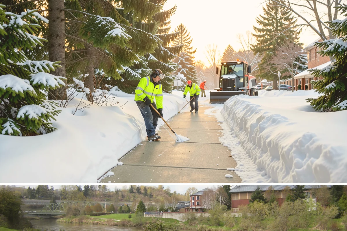 Church Property Snow Removal in Tukwila, King County, WA - Church property service is most needed for winter gatherings from December through February.