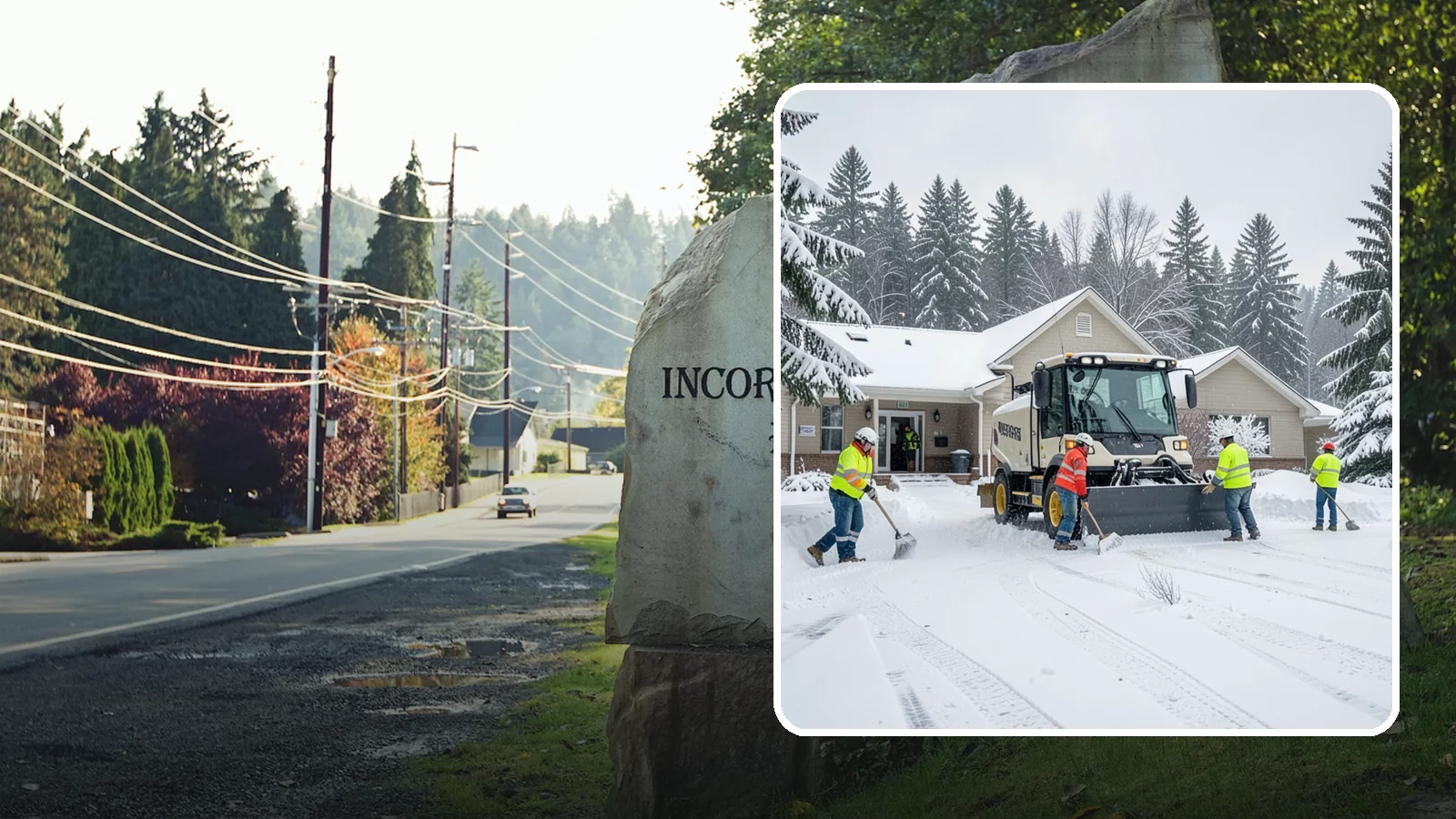 Church Property Snow Removal in Wilkeson, Pierce County, WA - We clear church properties for services and events, keeping lots and entrances safe for congregations of all ages.
