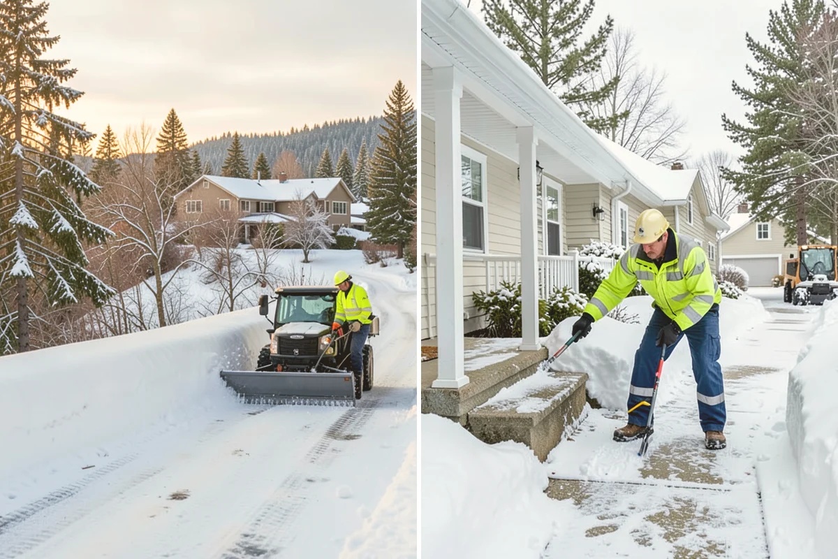 Church Sidewalk Clearing in Algona, King County, WA - Review the weekly service and event calendar for timing