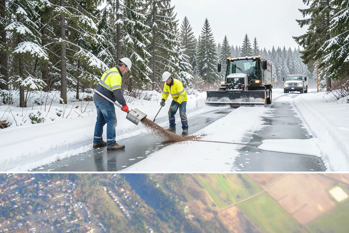 Church Sidewalk Clearing in Algona, King County, WA - Church demand centers on December through February weekends and evenings, when frost and refrozen drizzle glaze plazas before...