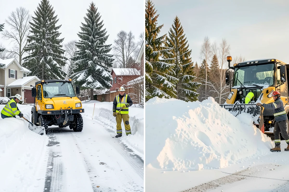 Church Sidewalk Clearing in Arlington, Snohomish County, WA - Review the weekly service and event calendar for timing