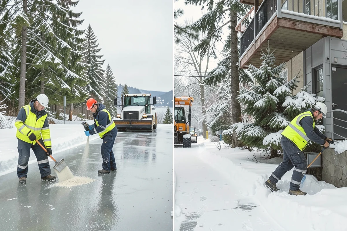 Church Sidewalk Clearing in Brier, Snohomish County, WA - Review the weekly service and event calendar for timing