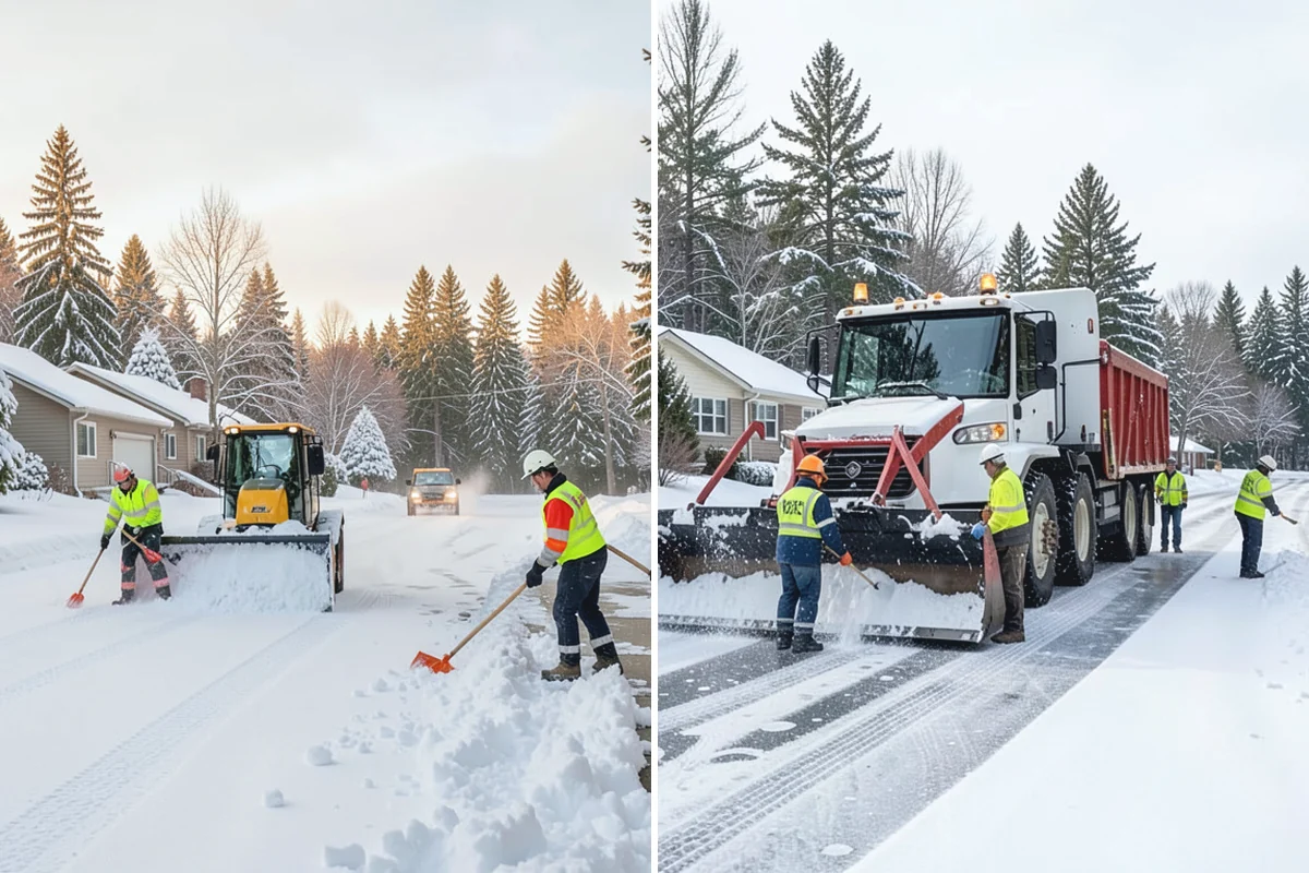 Church Sidewalk Clearing in Buckley, Pierce County, WA - Review the weekly service and event calendar for timing