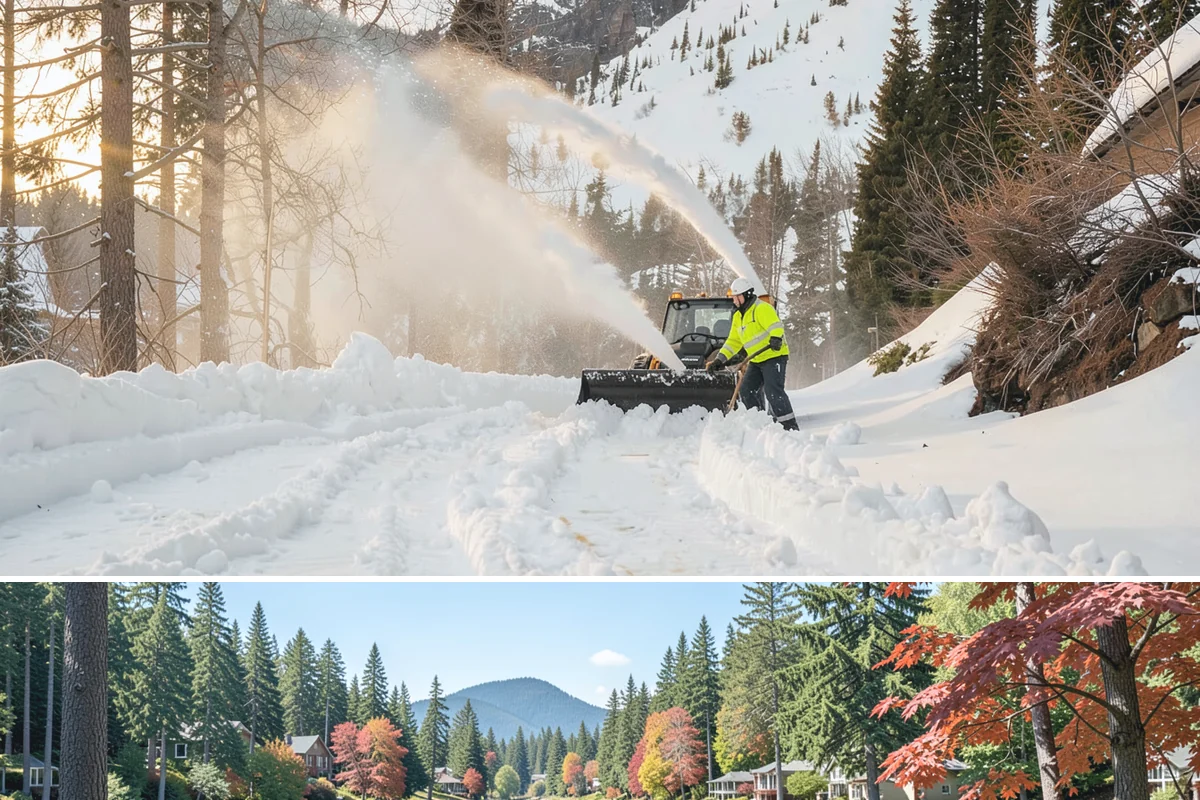 Church Sidewalk Clearing in Covington, King County, WA - Church demand centers on December through February weekends and evenings, when frost and refrozen drizzle glaze plazas before...