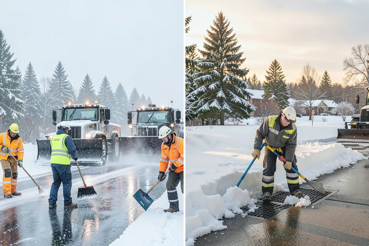 Church Sidewalk Clearing in Des Moines, King County, WA - Review the weekly service and event calendar for timing