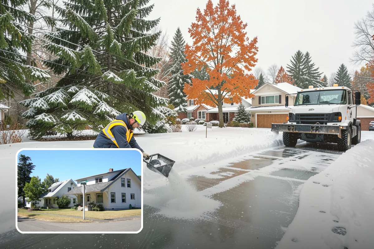 Church Sidewalk Clearing in DuPont, Pierce County, WA - Protects an often elderly congregation from serious falls