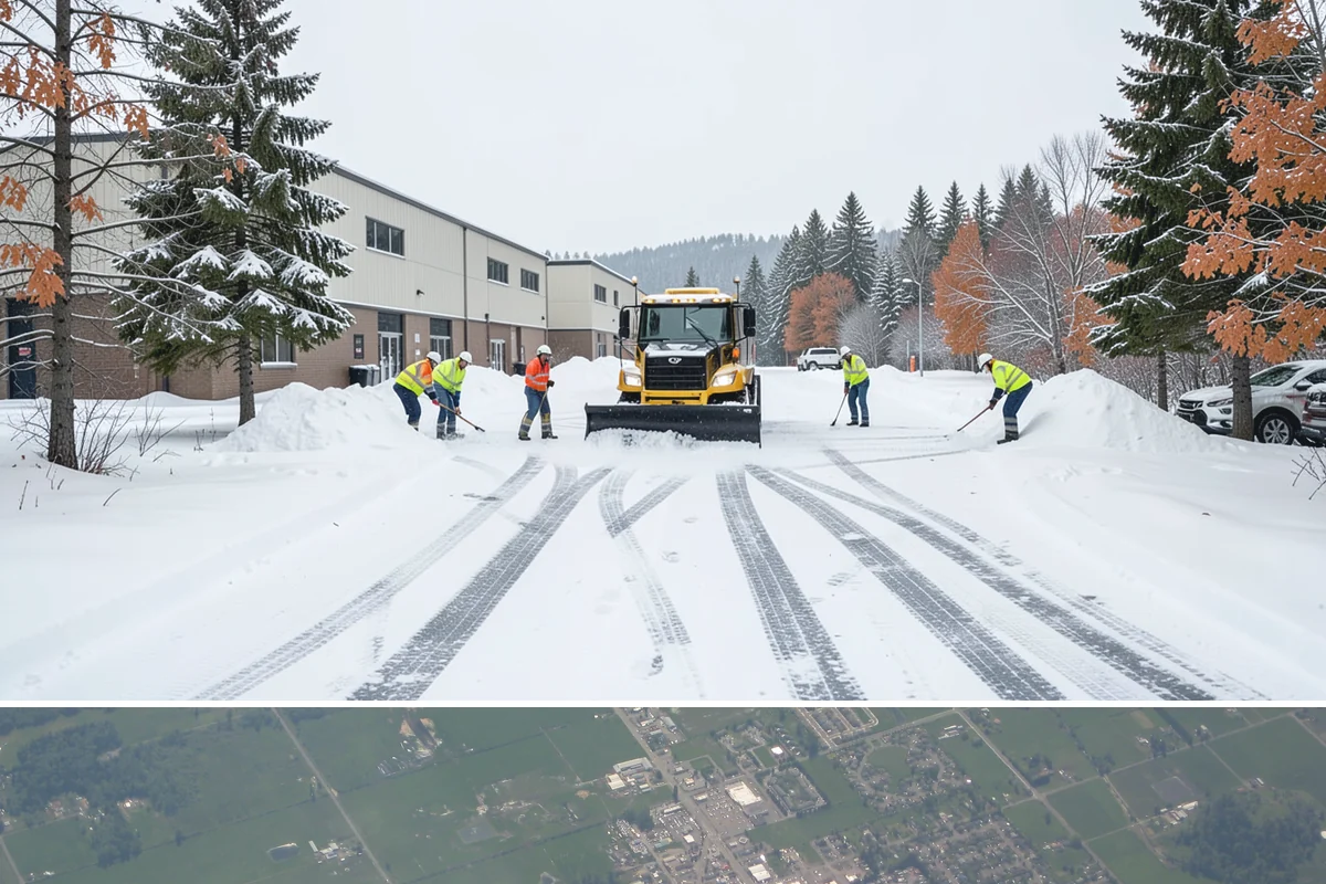 Church Sidewalk Clearing in Enumclaw, King County, WA - Church demand centers on December through February weekends and evenings, when frost and refrozen drizzle glaze plazas before...