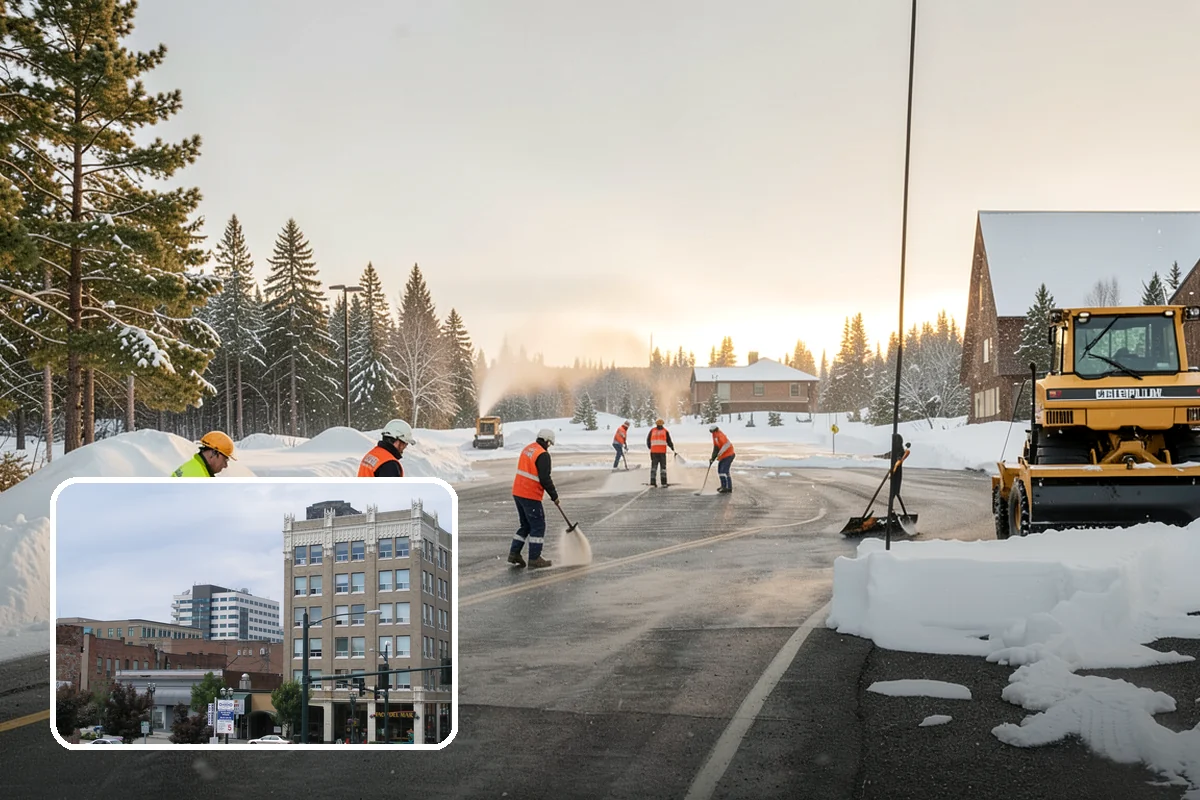 Church Sidewalk Clearing in Everett, Snohomish County, WA - Protects an often elderly congregation from serious falls