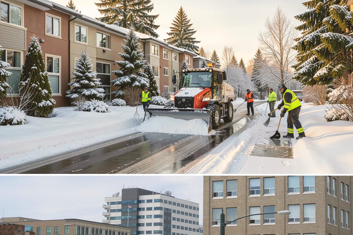 Church Sidewalk Clearing in Everett, Snohomish County, WA - Church demand centers on December through February weekends and evenings, when frost and refrozen drizzle glaze plazas before...