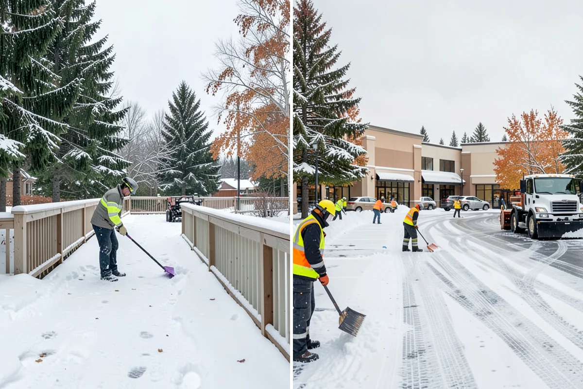 Church Sidewalk Clearing in Federal Way, King County, WA - Review the weekly service and event calendar for timing